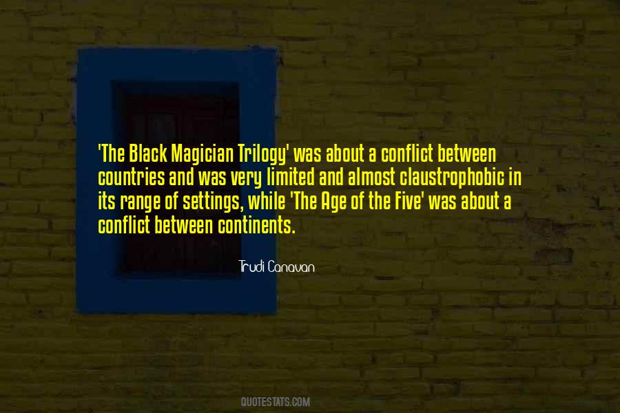 Black Magician Trilogy Quotes #1701246