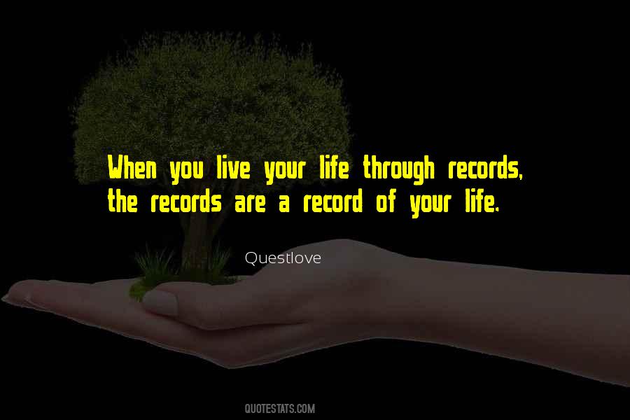 A Record Quotes #1260152