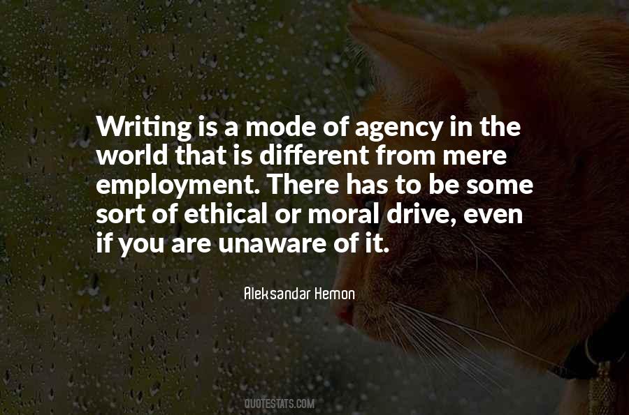 Moral Agency Quotes #1853101