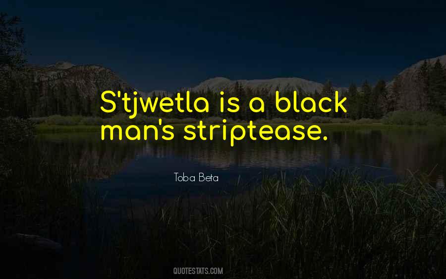 Black Man's Quotes #30610