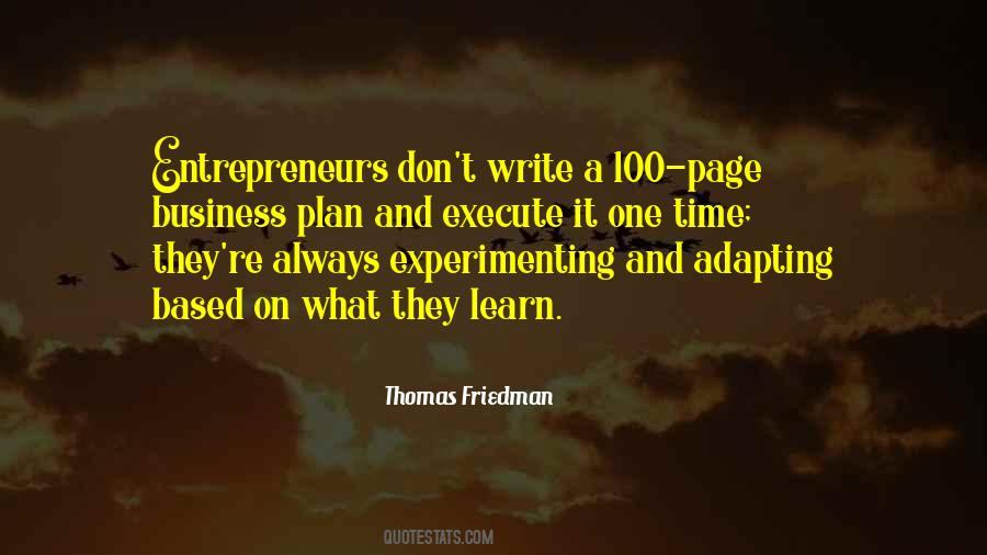 Think Plan Execute Quotes #163294