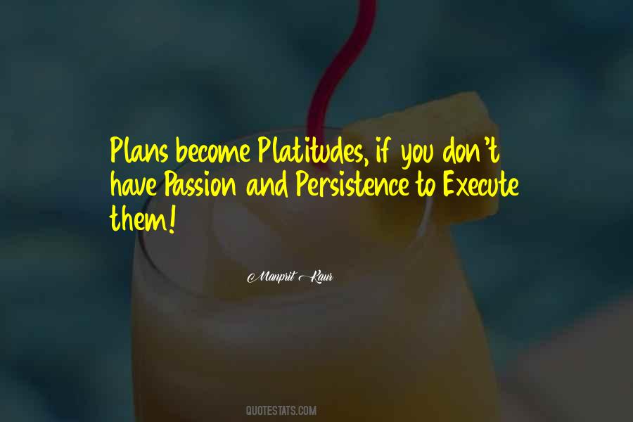 Think Plan Execute Quotes #801212