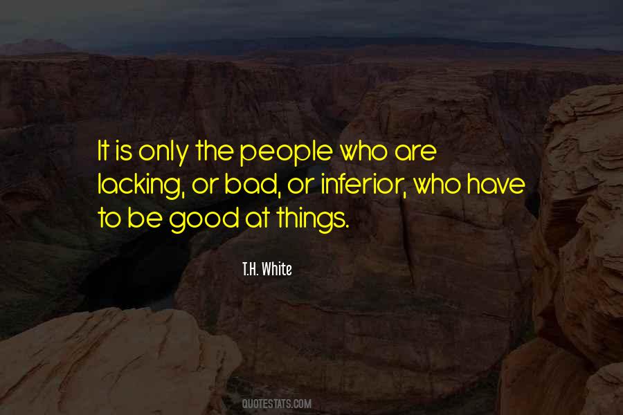 Inferior People Quotes #1436308