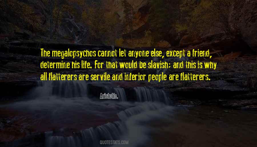 Inferior People Quotes #280410