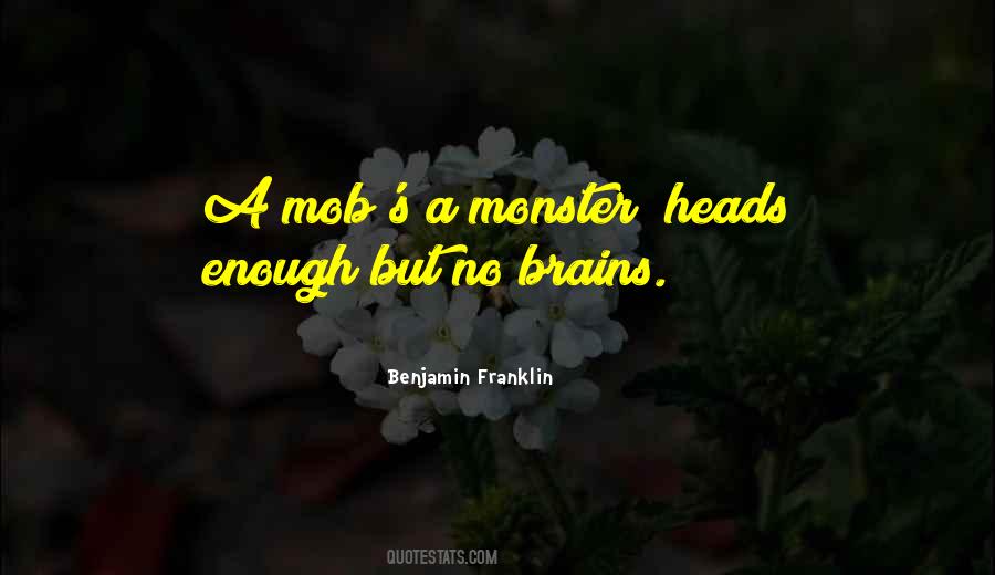 No Brains Quotes #1170437