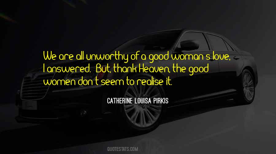 Love Of A Good Woman Quotes #848048