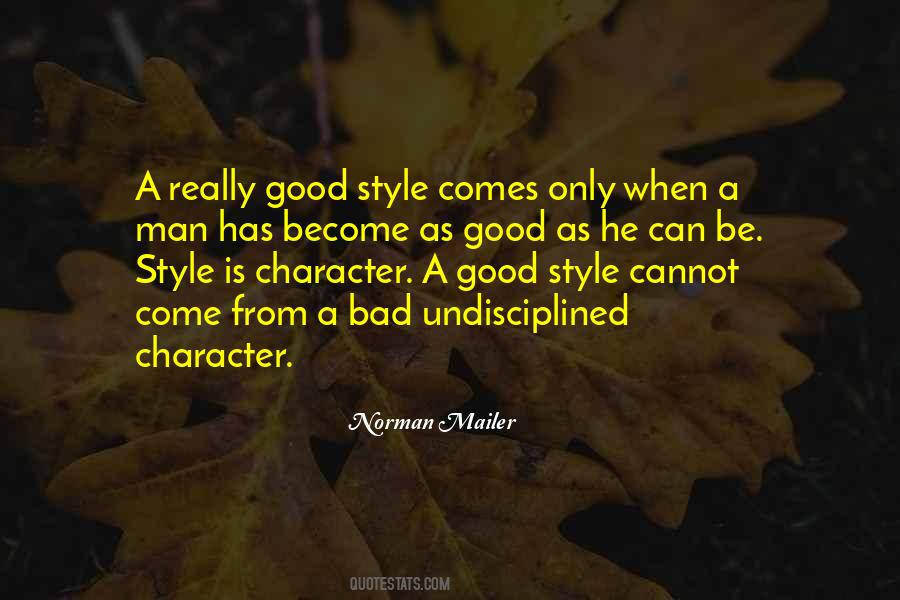 Men Of Good Character Quotes #120222