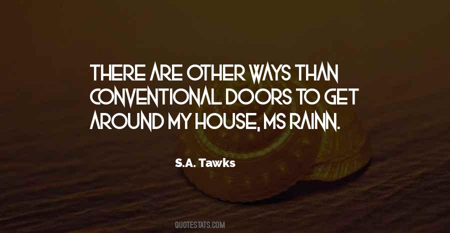 Conventional Ways Quotes #1044504