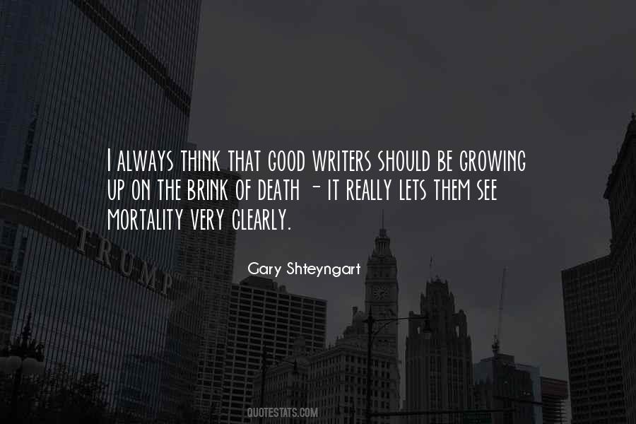 Writers On Writers Quotes #22250