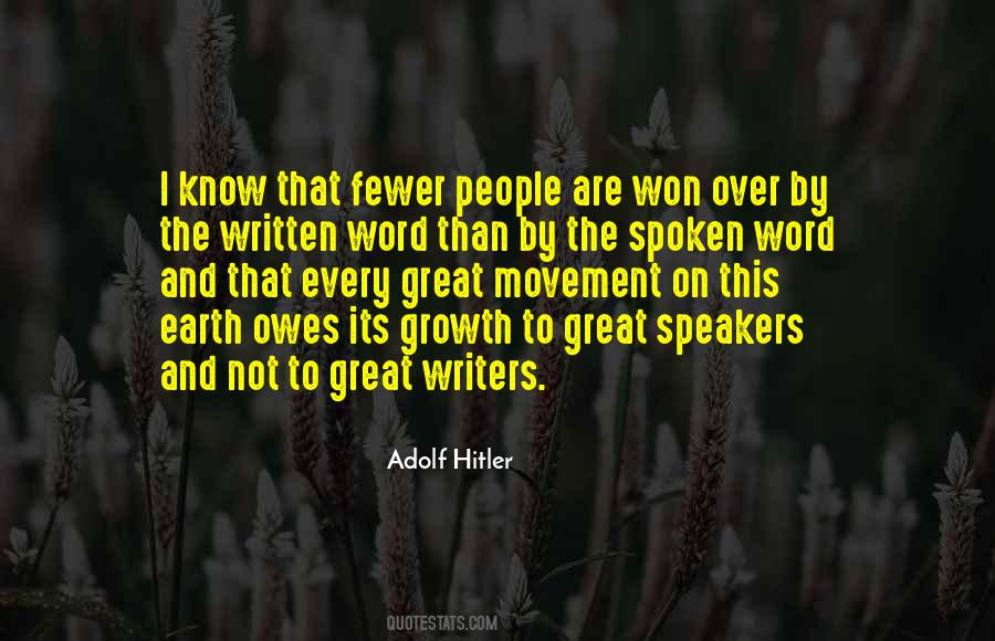 Writers On Writers Quotes #87513