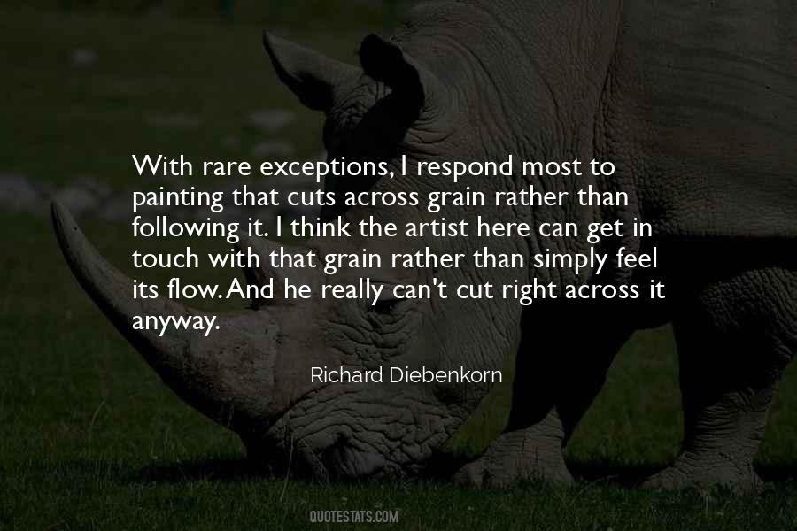 Diebenkorn Artist Quotes #1205202