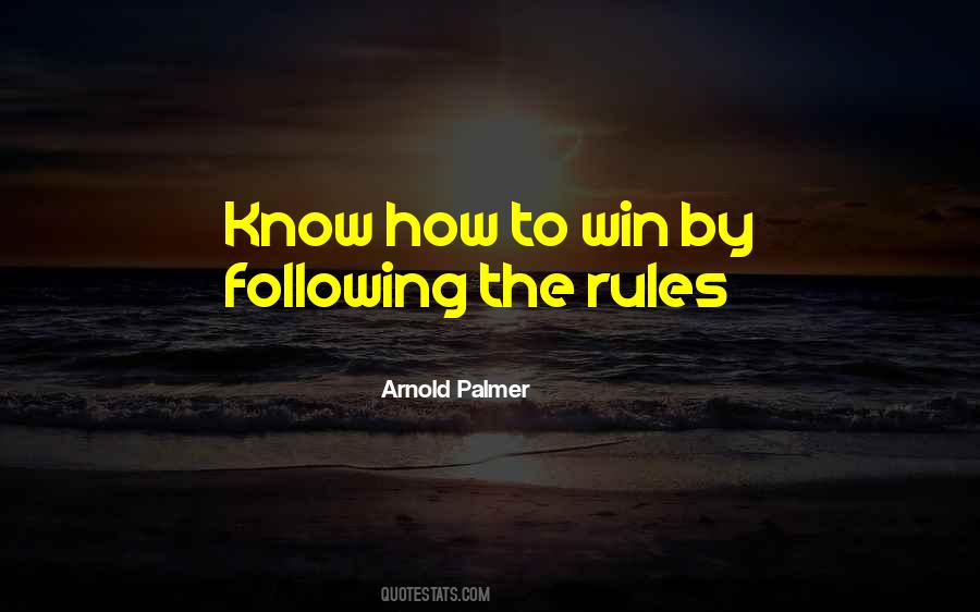 How To Win Quotes #774055