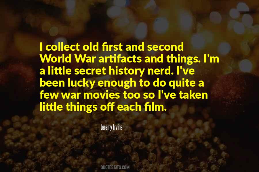 War Artifacts Quotes #1582385