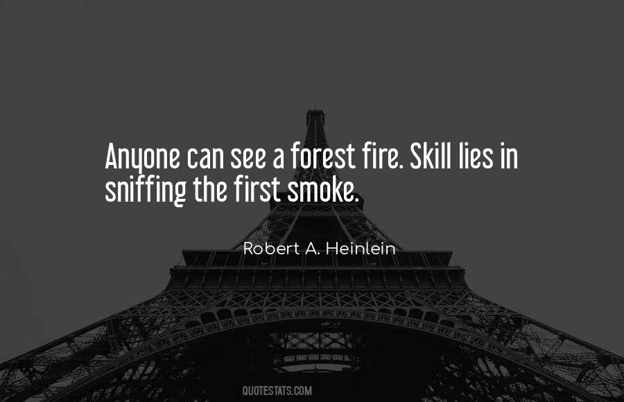 Fire Smoke Quotes #53751