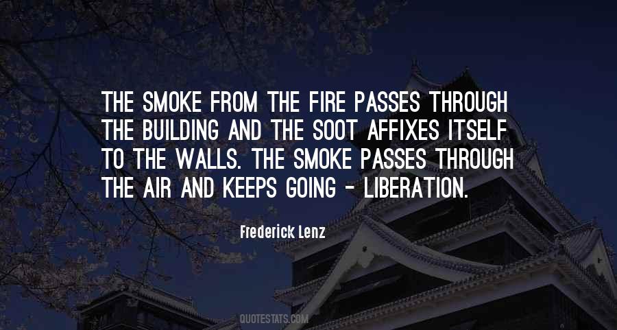 Fire Smoke Quotes #80085