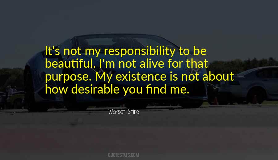 My Responsibility Quotes #1109556