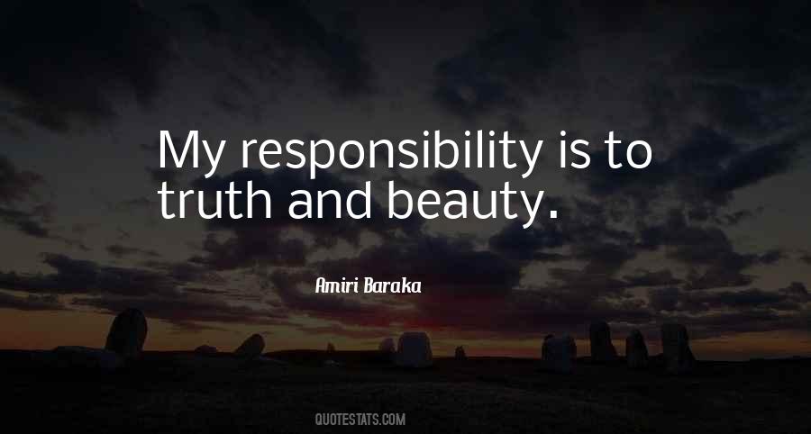 My Responsibility Quotes #1133355