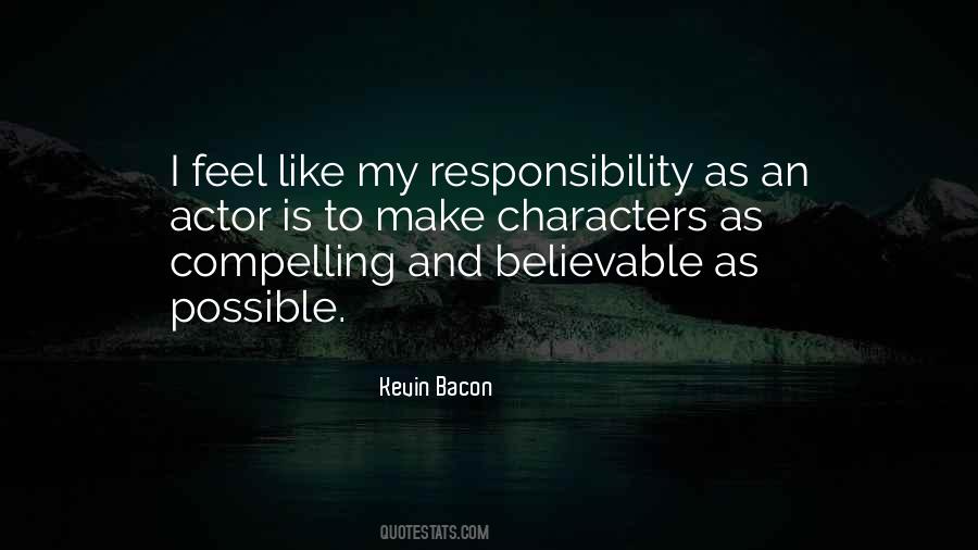 My Responsibility Quotes #1358303