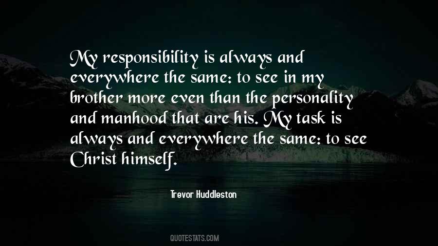 My Responsibility Quotes #963631