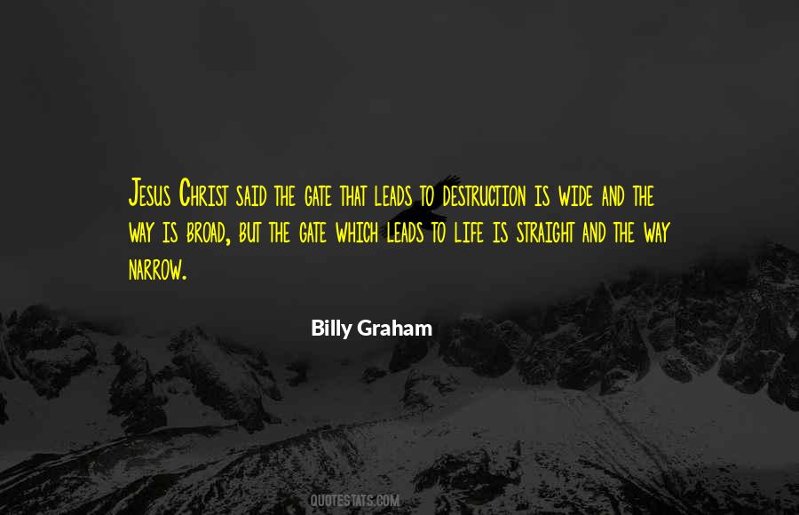 Quotes About The Straight And Narrow #1000093