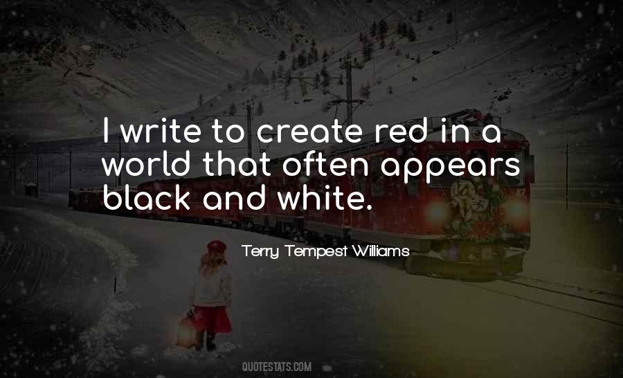 Black Red White Quotes #1839691