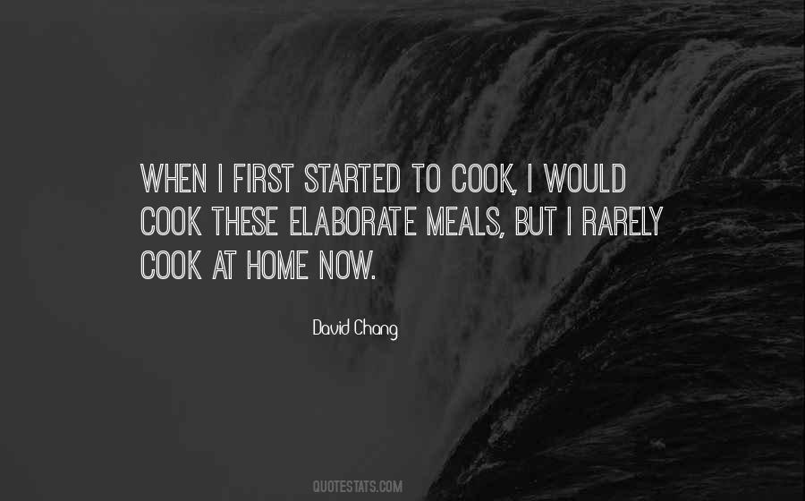 Home Cook Meals Quotes #1613809