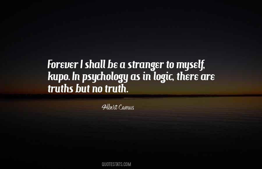 Albert Camus The Stranger Quotes #1069707