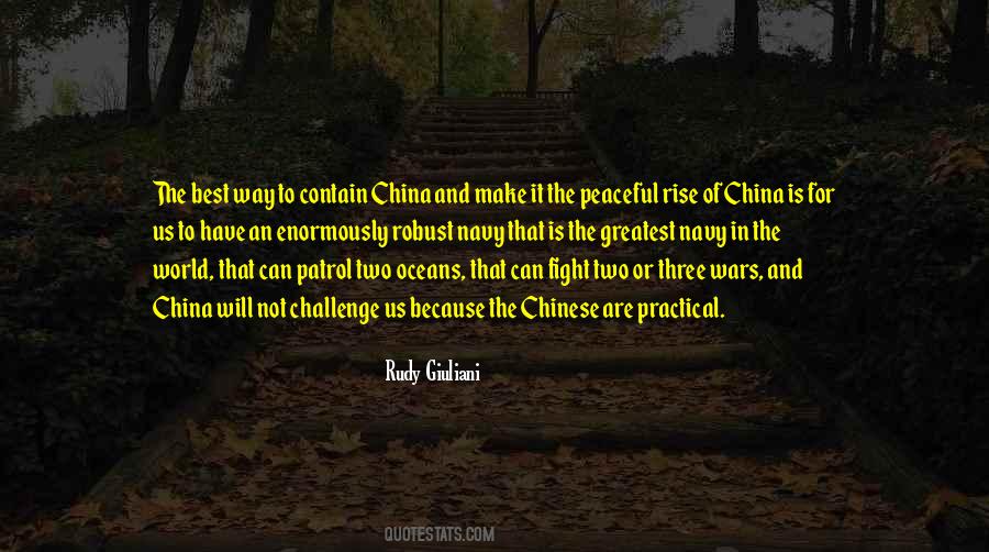 Peaceful Rise Quotes #1303587