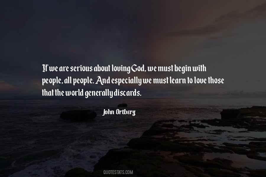 Quotes About Loving God And People #175626