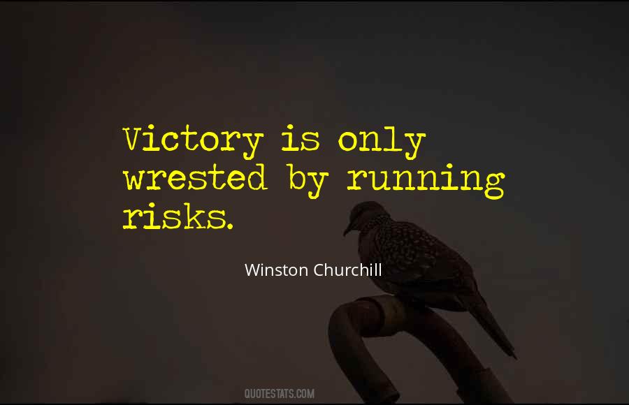 Winston Churchill Victory Quotes #1660289