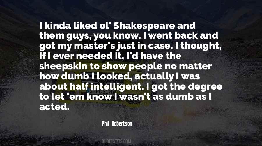 Dumb Show Quotes #336402