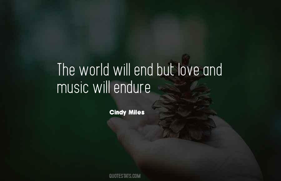 Love Endure Quotes #1017533