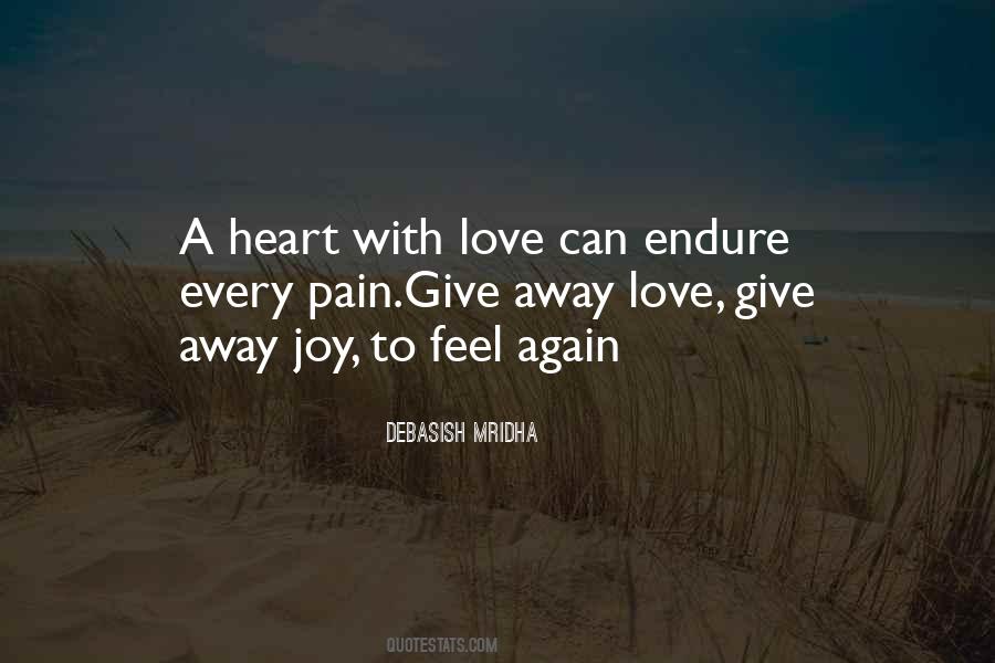 Love Endure Quotes #910271