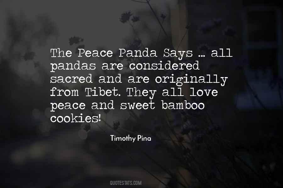 The Peace Panda Quotes #1310745