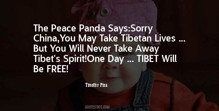The Peace Panda Quotes #1495747