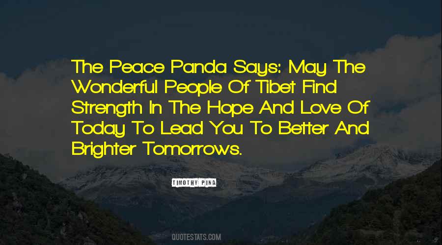 The Peace Panda Quotes #626888
