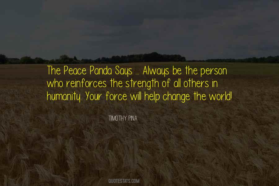 The Peace Panda Quotes #748076