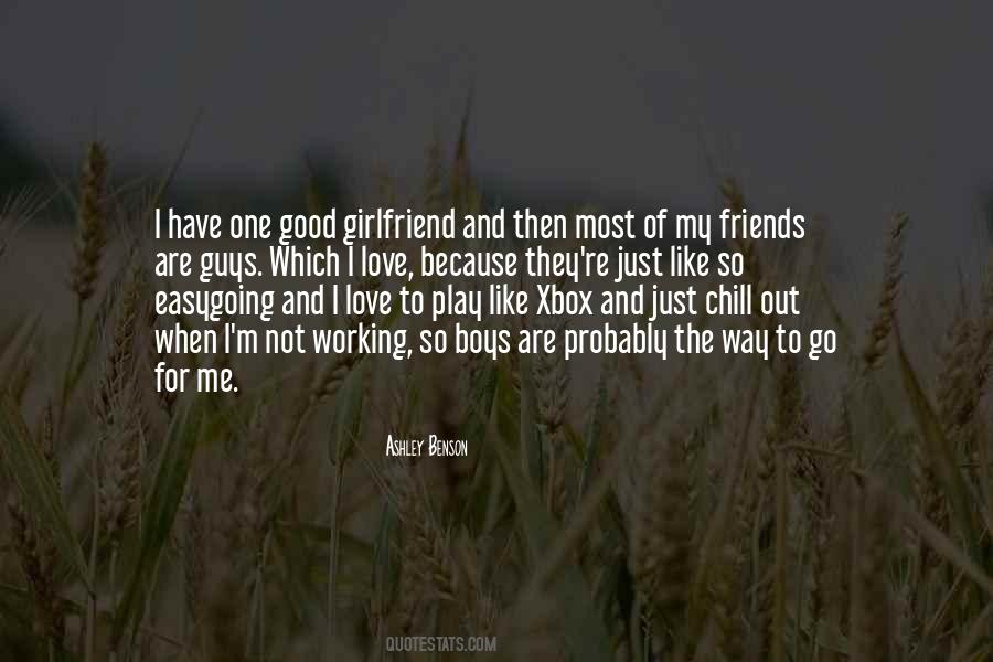 Friends Girlfriend Quotes #479612