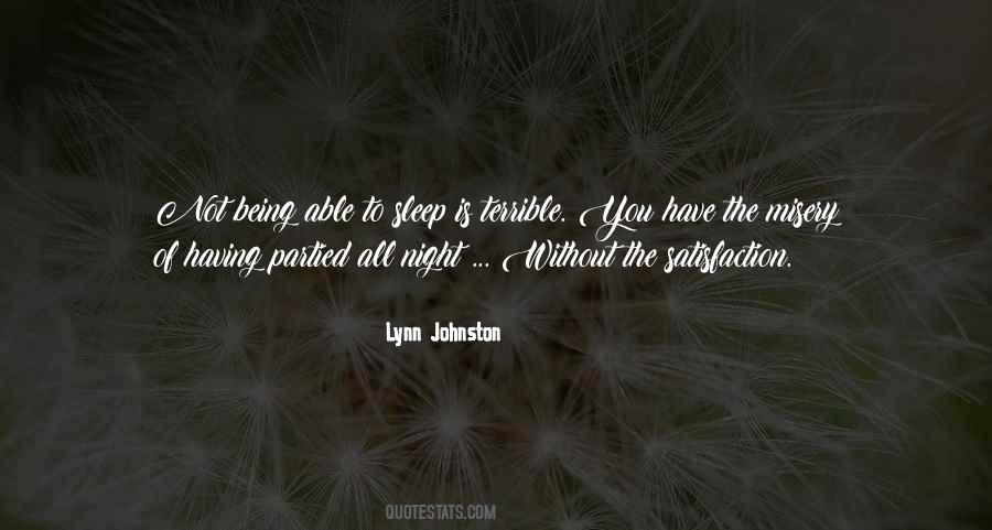 Partied All Night Quotes #96193