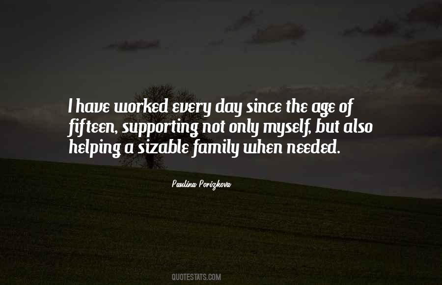 Family Supporting Quotes #1647838