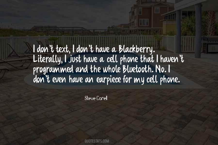 Blackberry Phone Quotes #739942