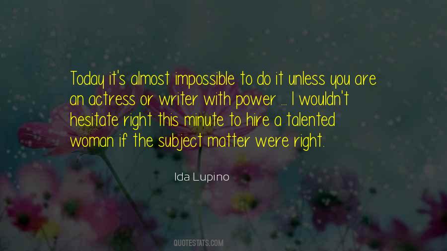 You Are Talented Quotes #653265