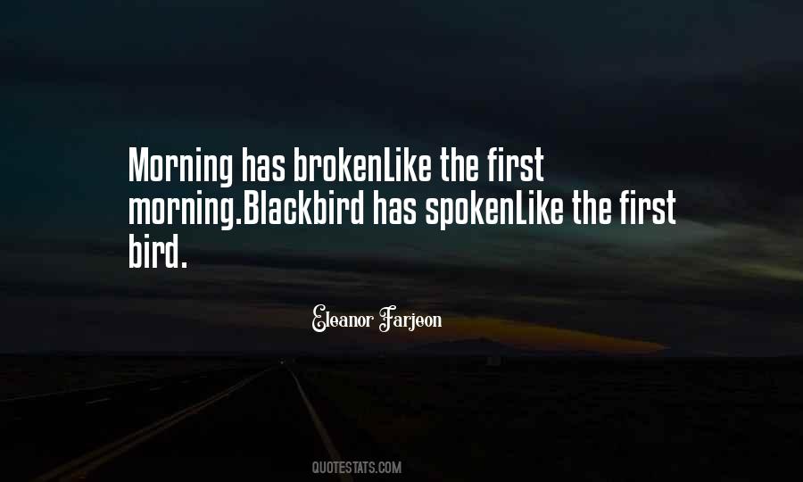 Blackbird Quotes #196510