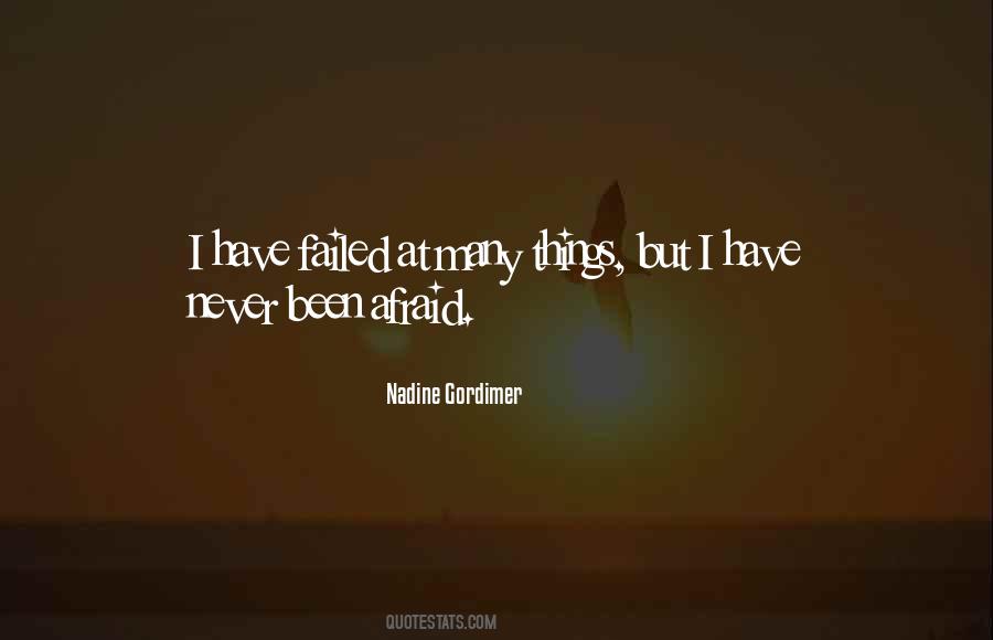 I Have Failed Quotes #1818277