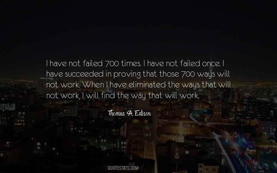 I Have Failed Quotes #89095