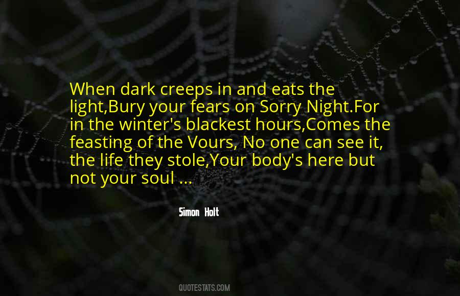 Blackest Night Quotes #1475138