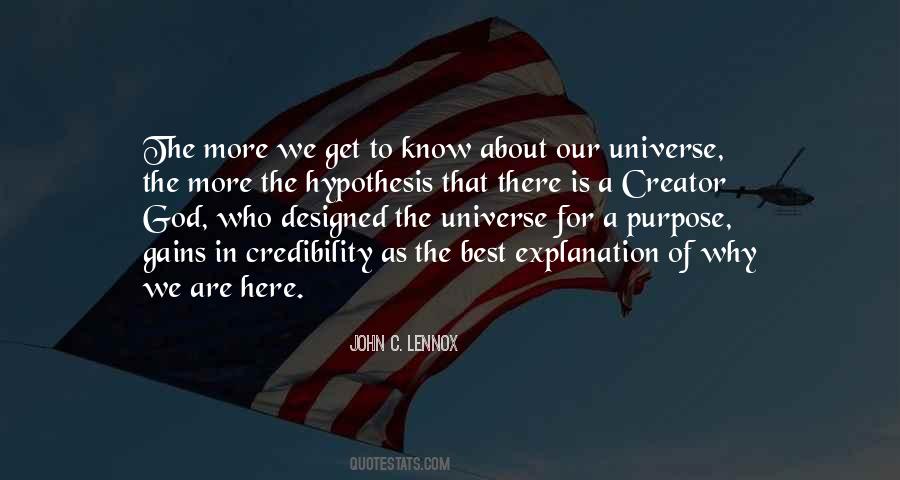 Creator Of Your Universe Quotes #640837