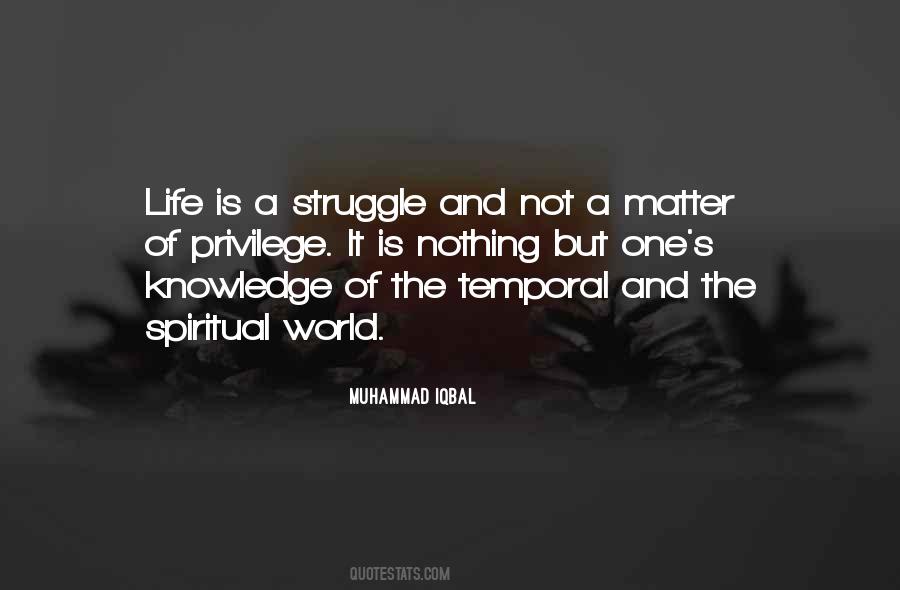 The Struggle Life Quotes #224236