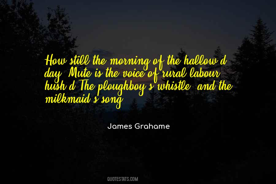 Morning The Song Quotes #1155834