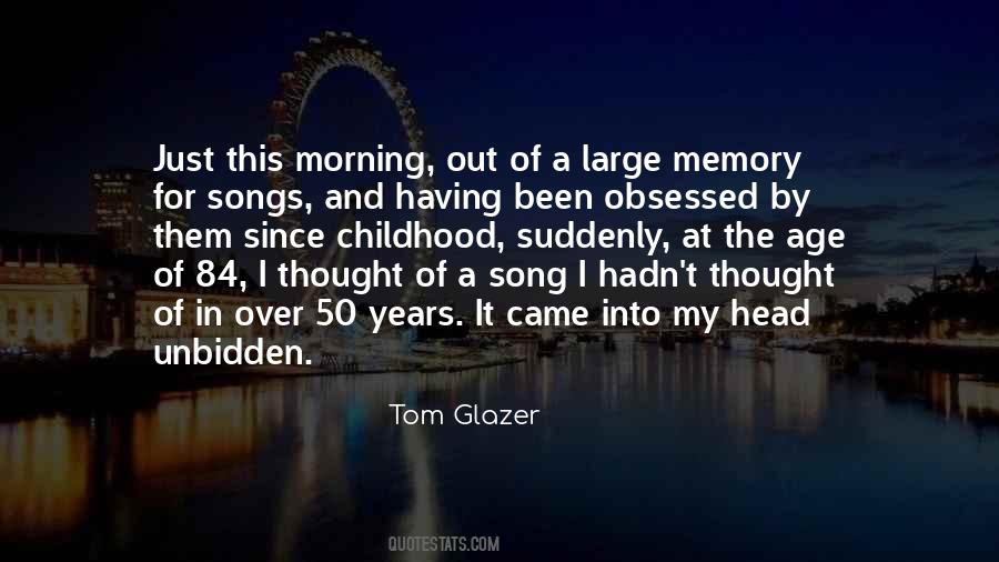 Morning The Song Quotes #268637